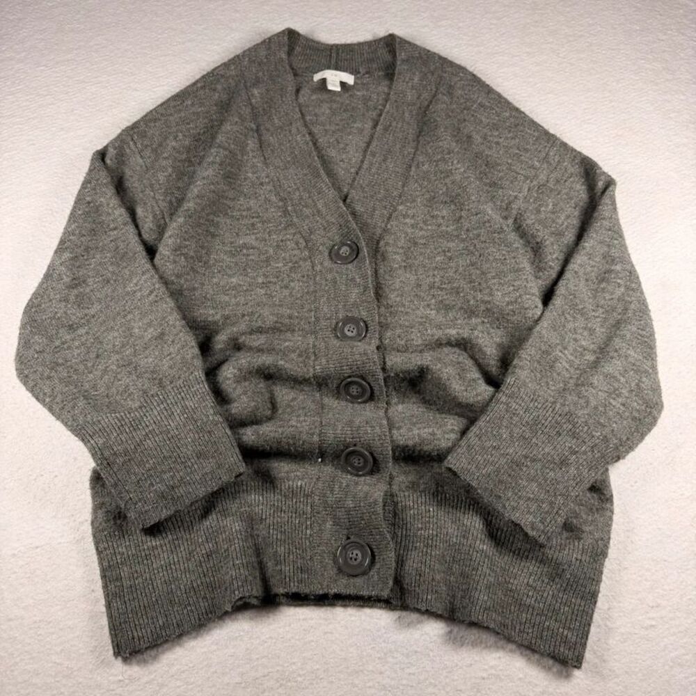 H&M Oversized Loose-Fit V-Neck Knit Cardigan